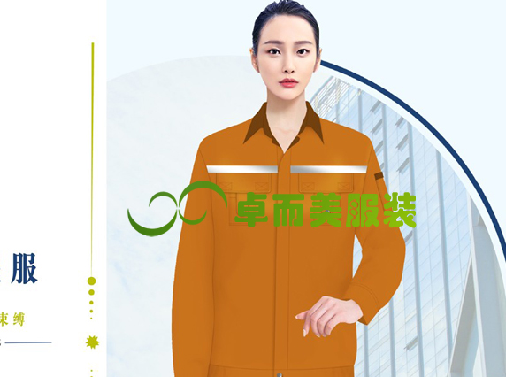 春秋款防靜電工程服設計效果圖